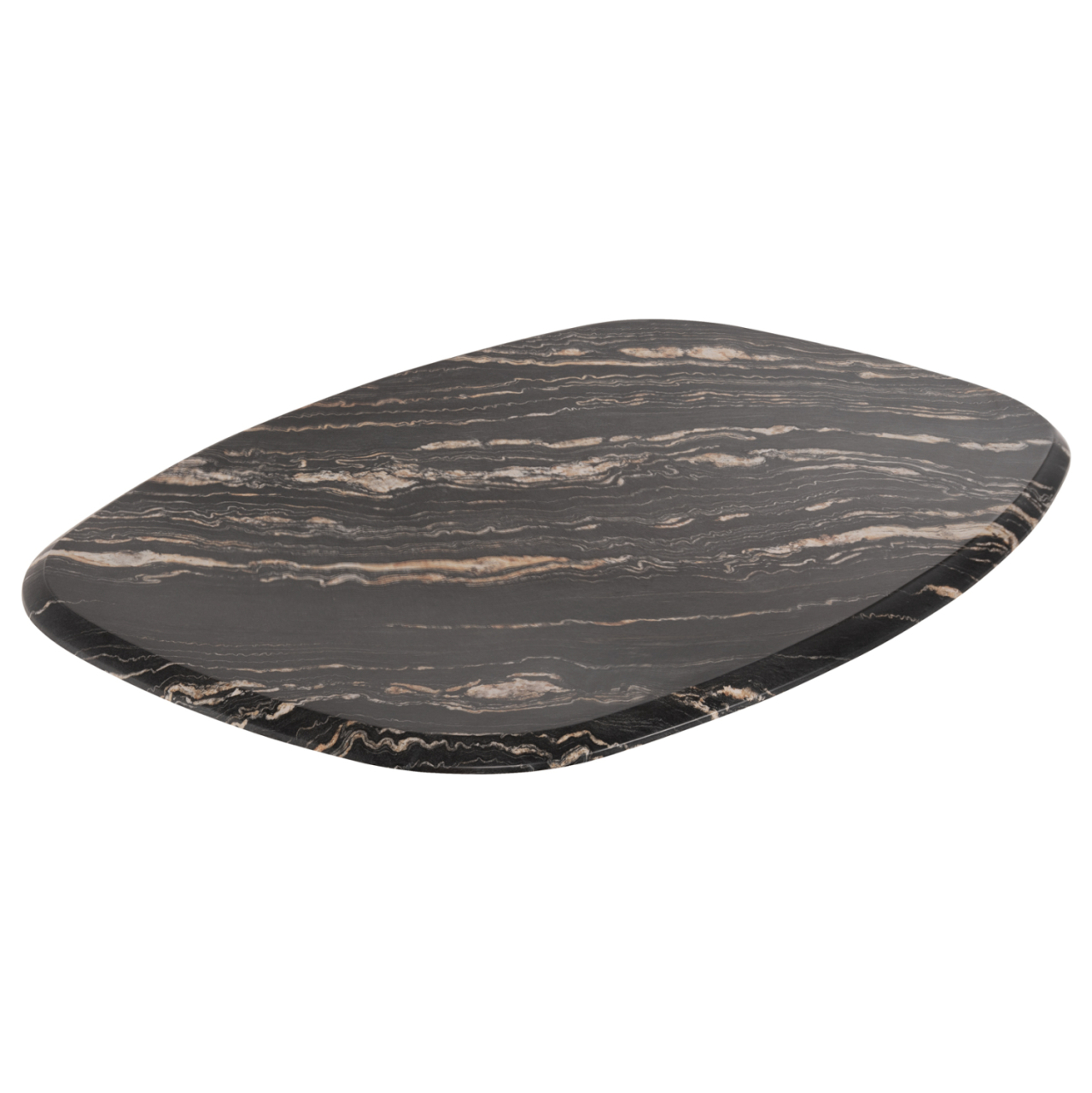 TABLETOP 5787 WERZALIT HM5916.15 BLACKandGOLD MARBLE COLOR 146X94cm. [3]