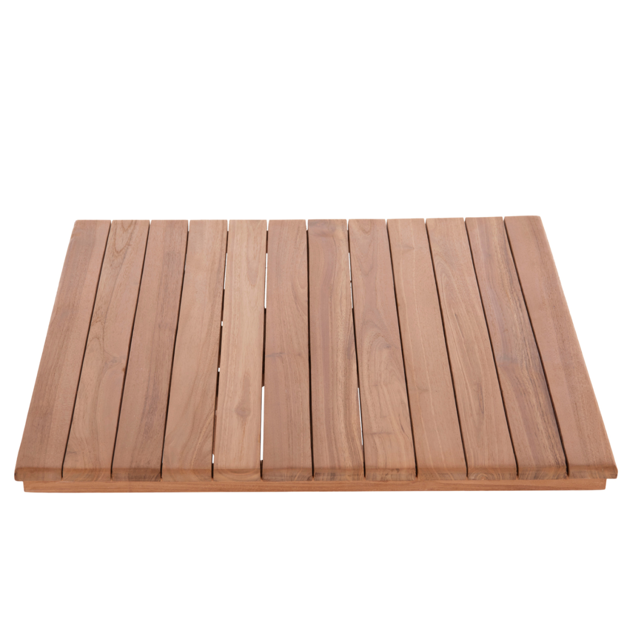 TABLETOP SQUARE HM18135 TEAK WOOD--NATURAL COLOR 60x60x4(thickness)cm. [4]