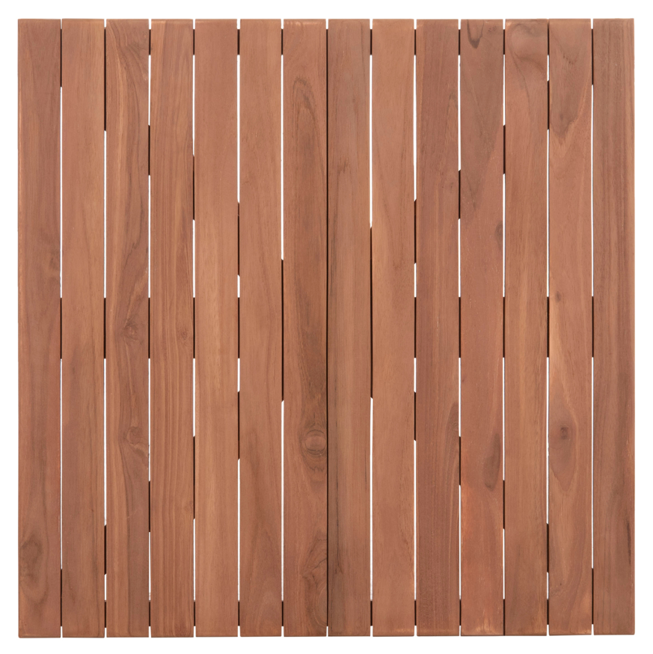TABLETOP SQUARE HM18136 TEAK WOOD--NATURAL COLOR 70x70x4(thickness)cm. [3]