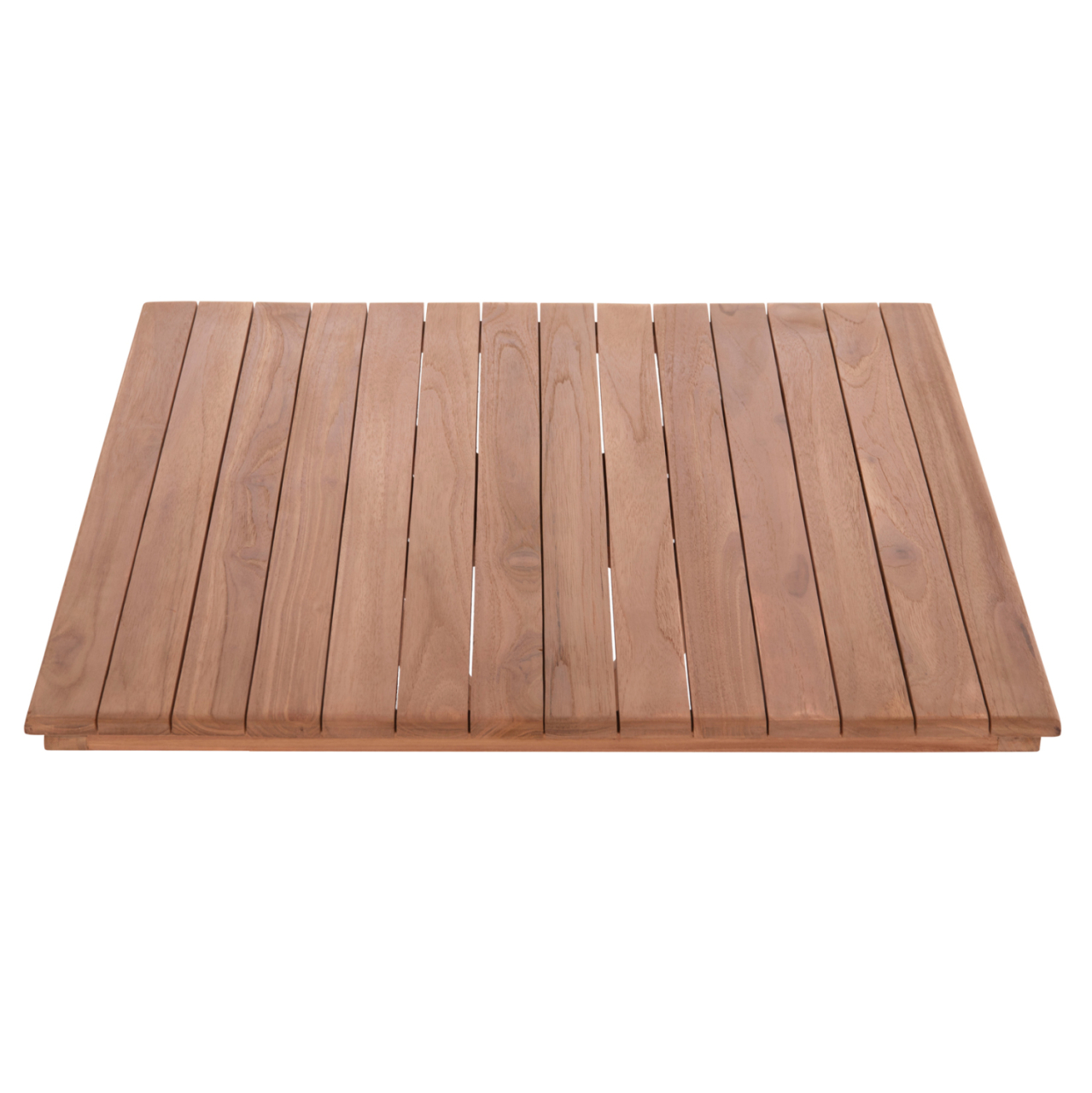 TABLETOP SQUARE HM18136 TEAK WOOD--NATURAL COLOR 70x70x4(thickness)cm. [4]