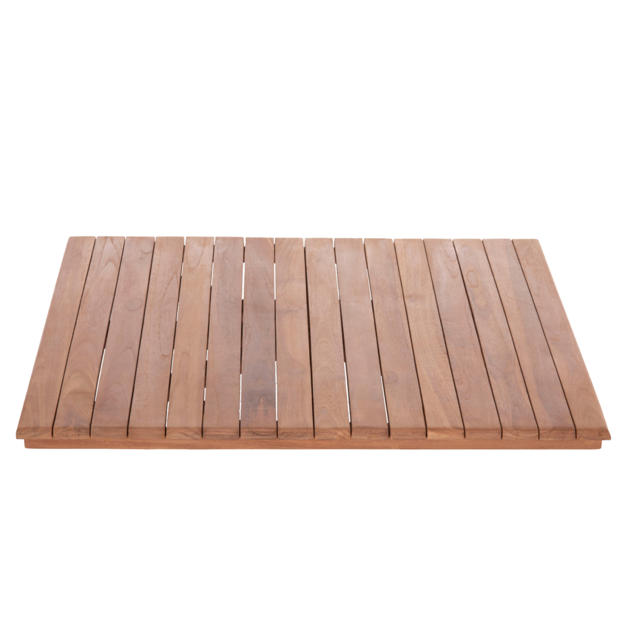 TABLETOP SQUARE HM18137 TEAK WOOD--NATURAL COLOR 80x80x4(thickness)cm. [4]