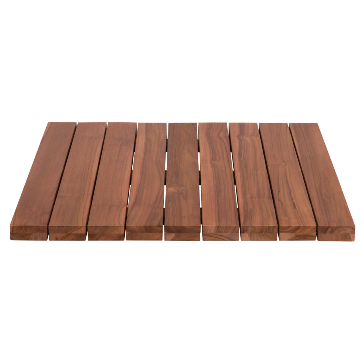 TABLETOP SQUARE HM6139 SOLID TEAK WOOD IN NATURAL COLOR 80x80x4(thickness)cm. [3]