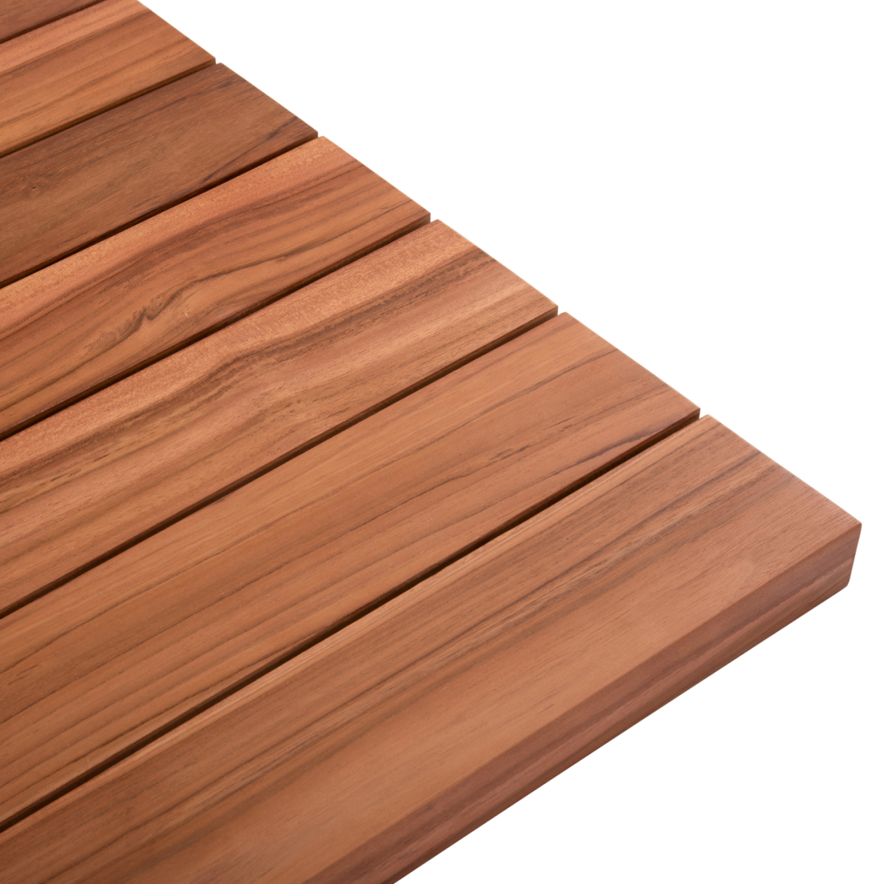 TABLETOP SQUARE HM6139 SOLID TEAK WOOD IN NATURAL COLOR 80x80x4(thickness)cm. [4]