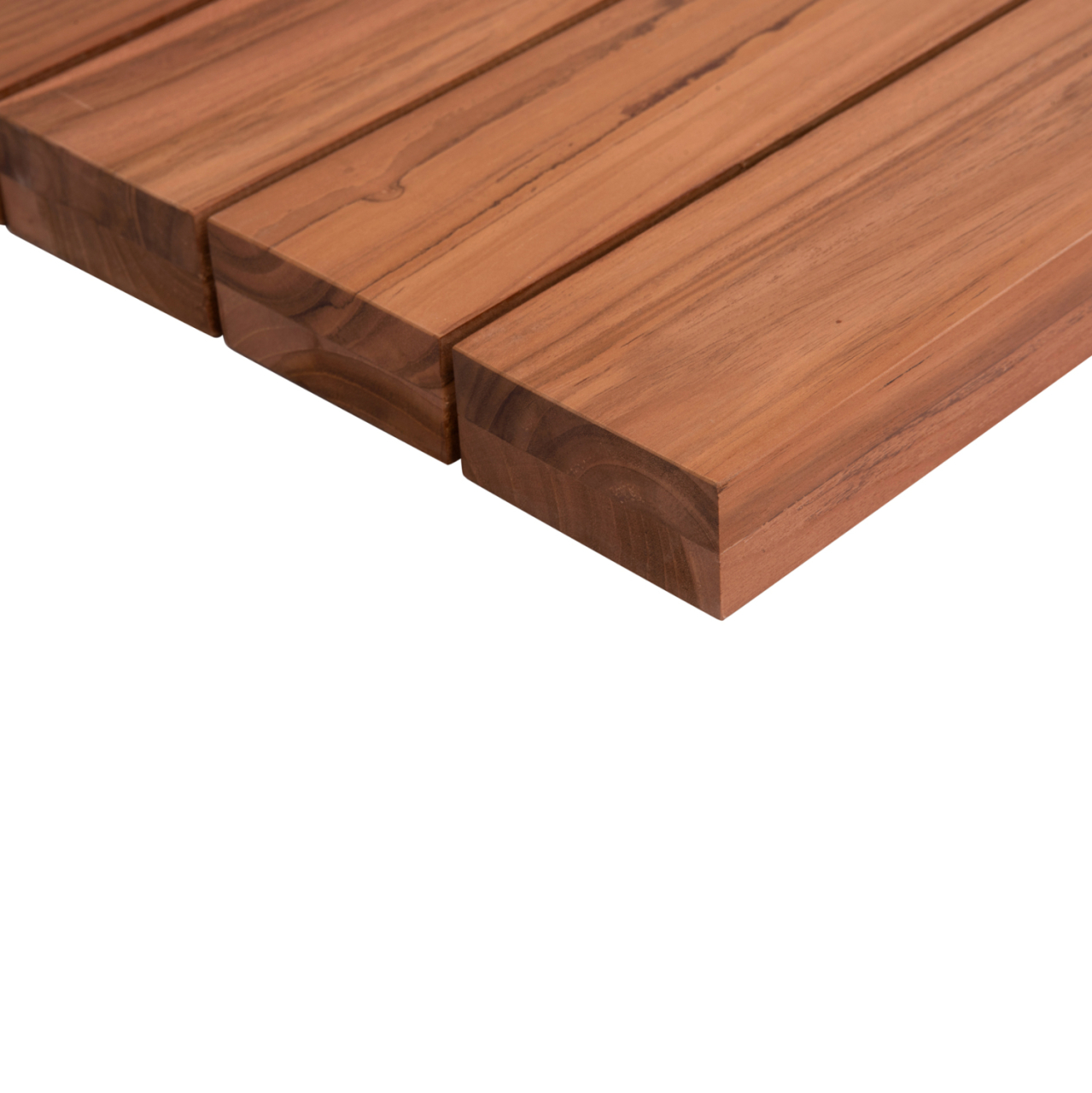 TABLETOP SQUARE HM6139 SOLID TEAK WOOD IN NATURAL COLOR 80x80x4(thickness)cm. [5]