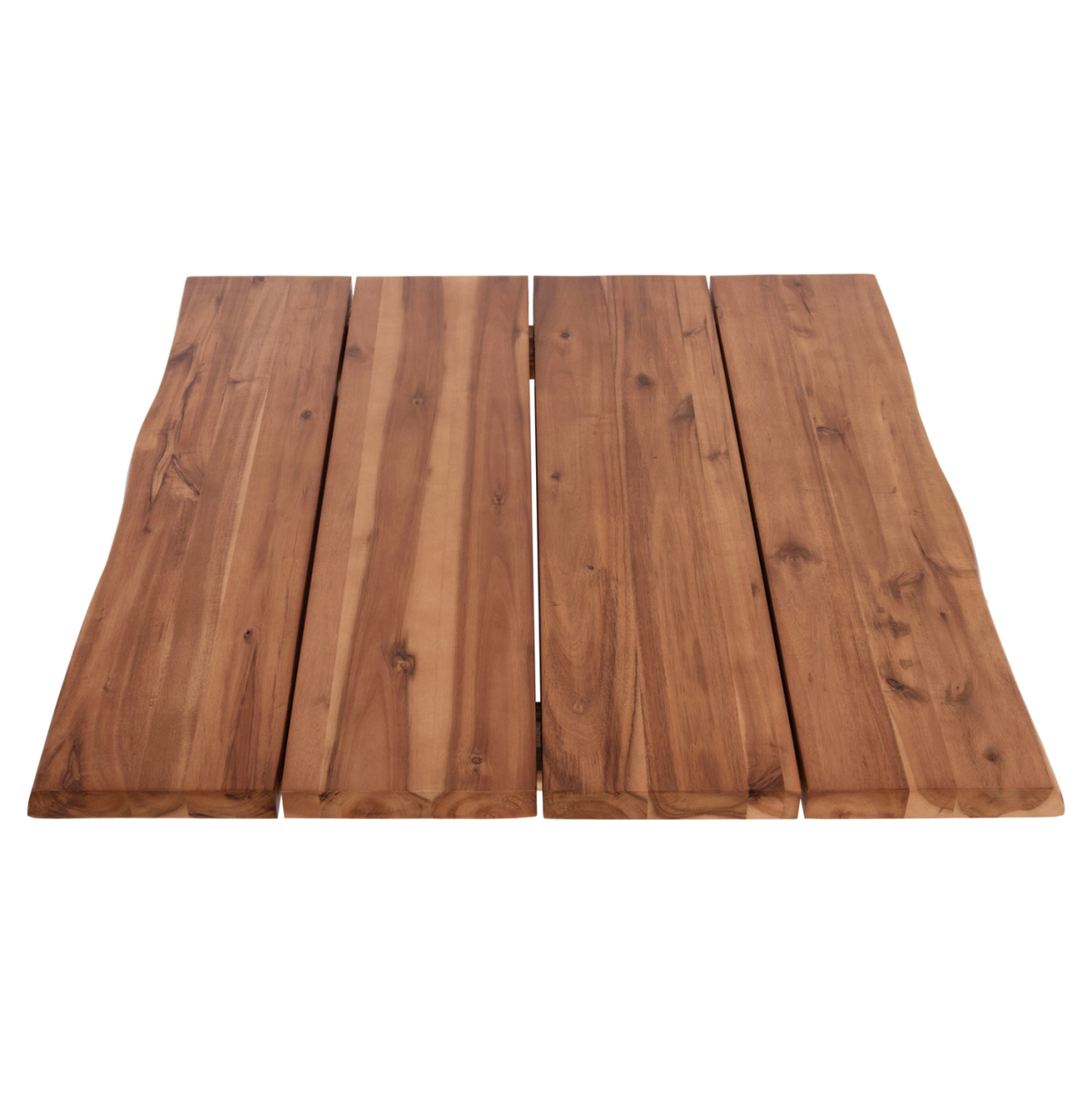 TABLETOP SQUARE HM6300.01 SOLID ACACIA WOOD IN NATURAL COLOR--80x80x3.5 (thickness) cm. [3]
