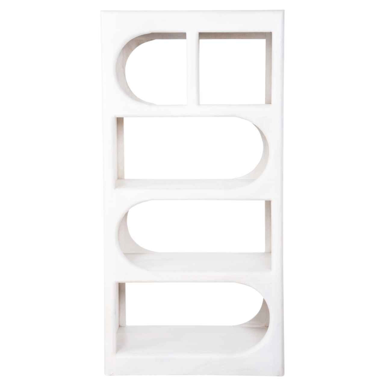 TALLBOY HANDYR HM9706 SOLID MANGO WOOD IN WHITE COLOR 60x35x120Hcm. [3]