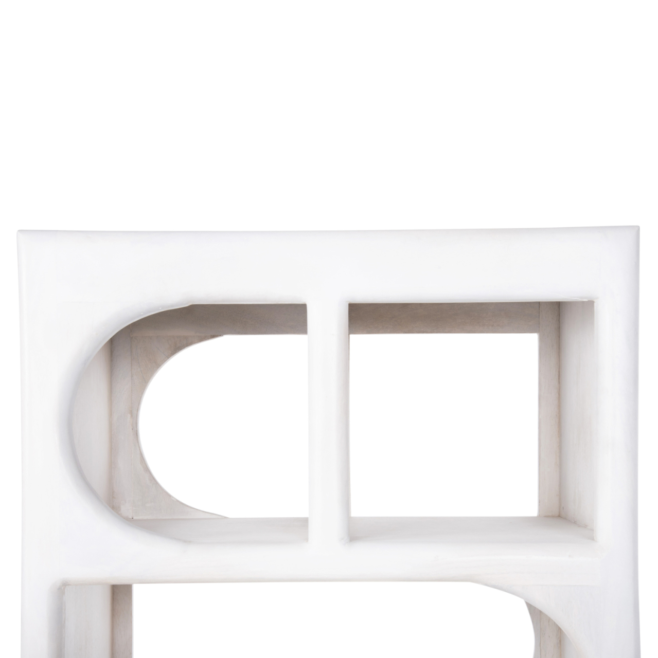 TALLBOY HANDYR HM9706 SOLID MANGO WOOD IN WHITE COLOR 60x35x120Hcm. [5]