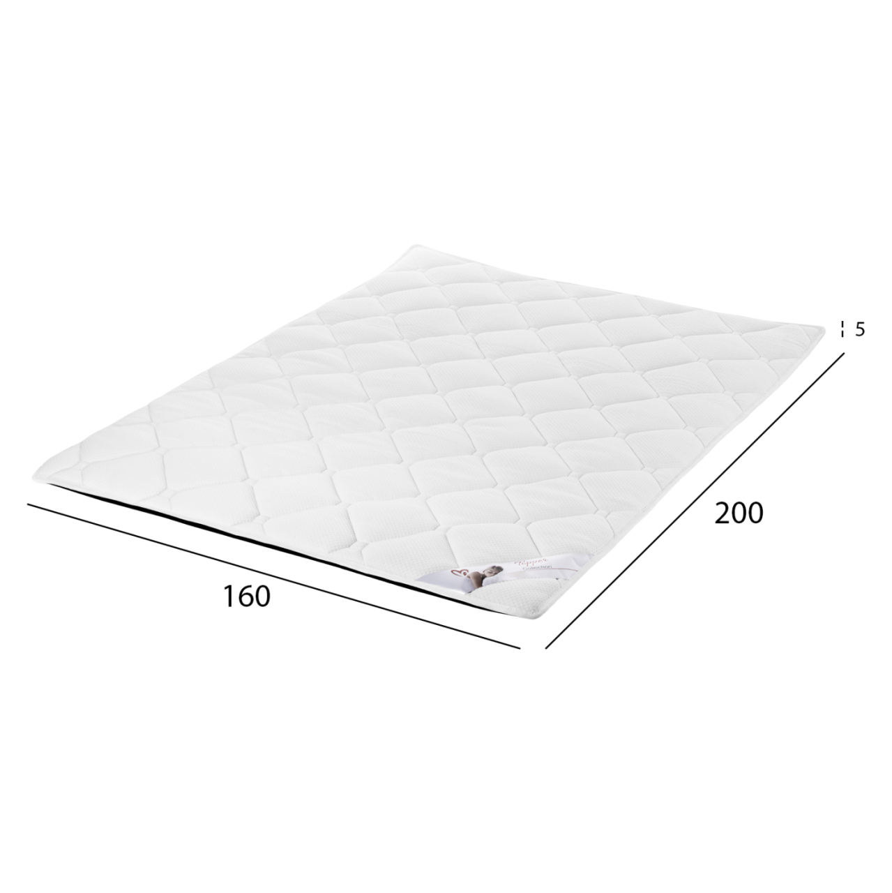 TOPPER HM670.06 WITH FOAM 160x200x5Hcm. [2]