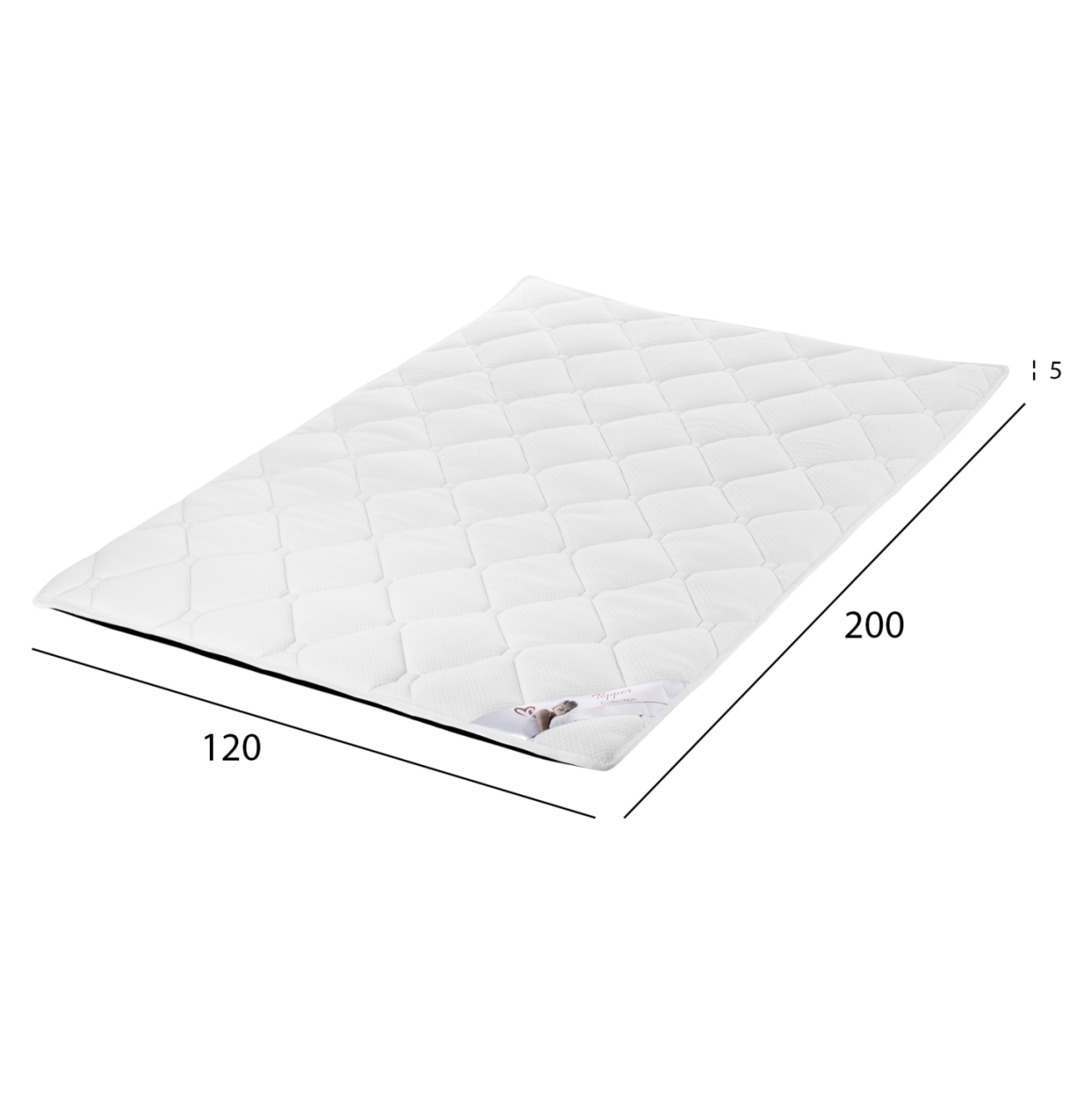 TOPPER HM670.08 WITH FOAM 120x200x5Hcm. [2]