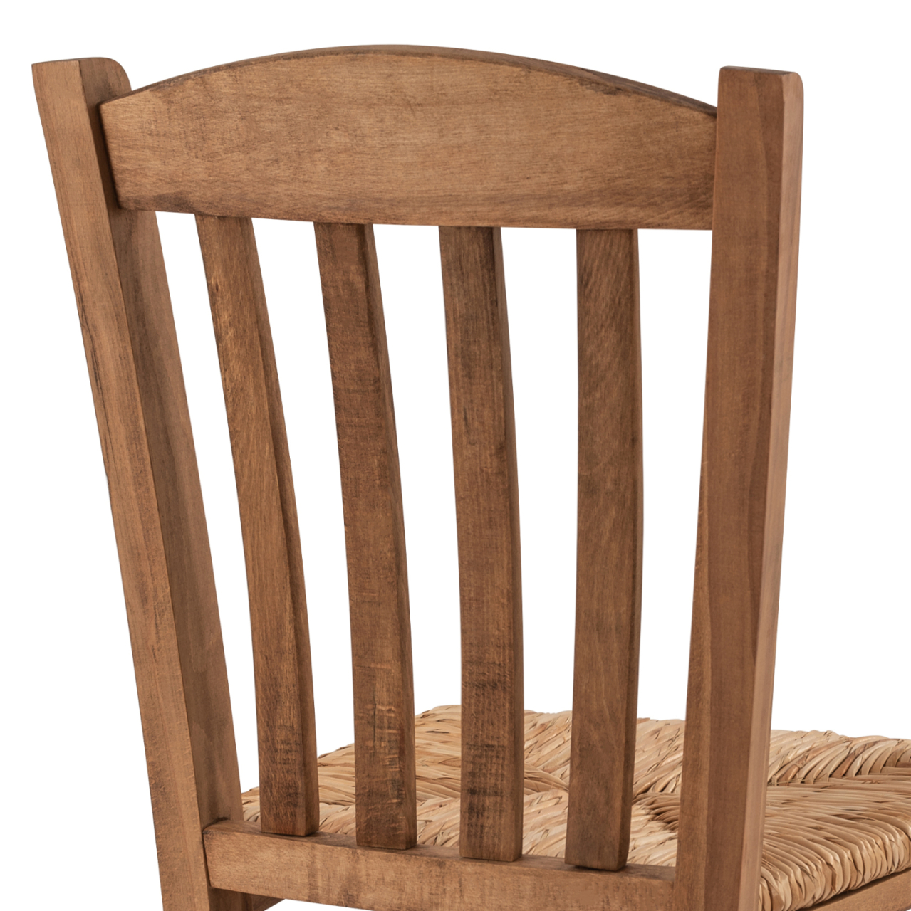 Traditional chair walnut with straw HM10376.01 [10]