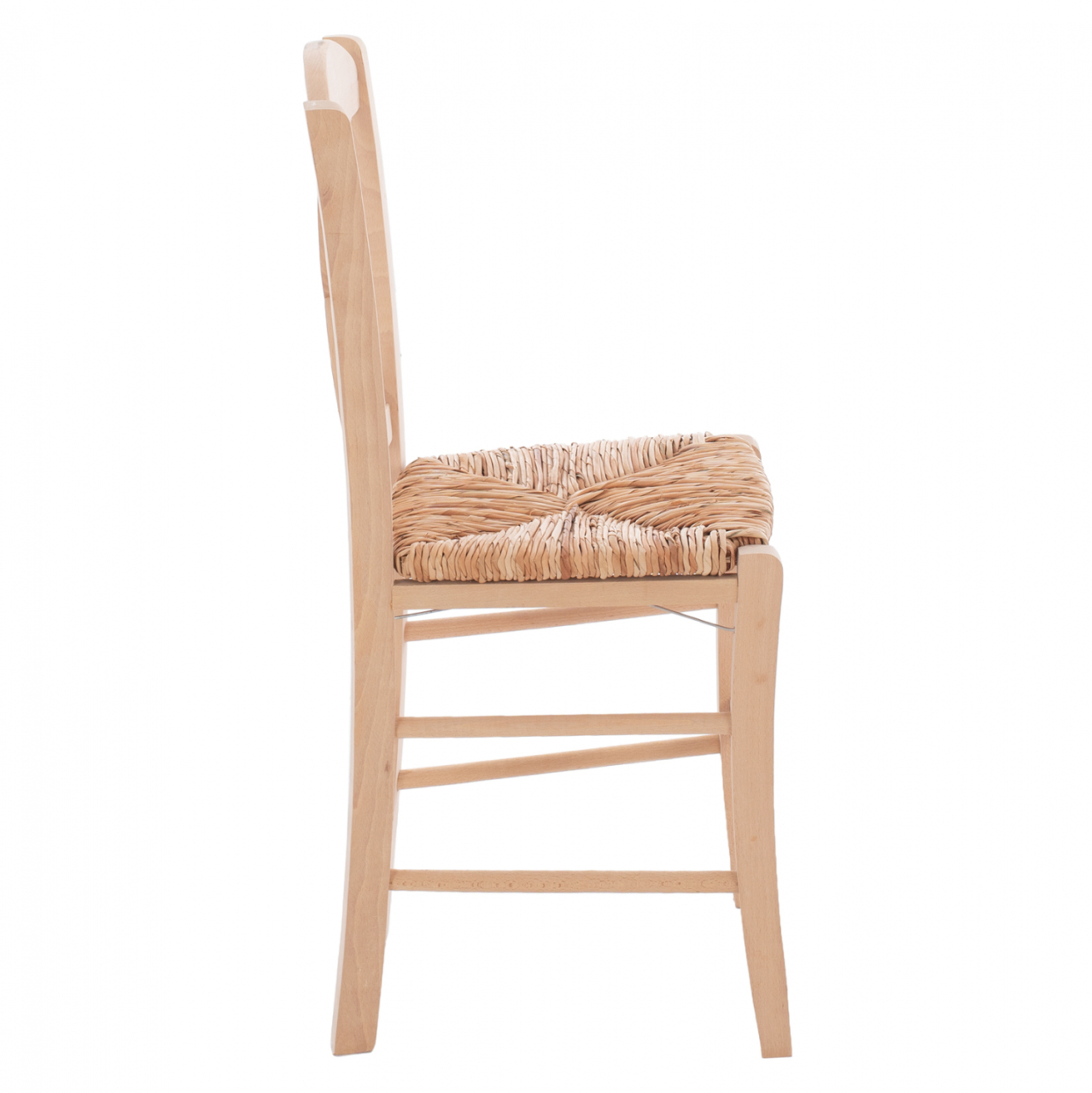 Traditional chair with straw crossed unpainted HM10371.02 [4]
