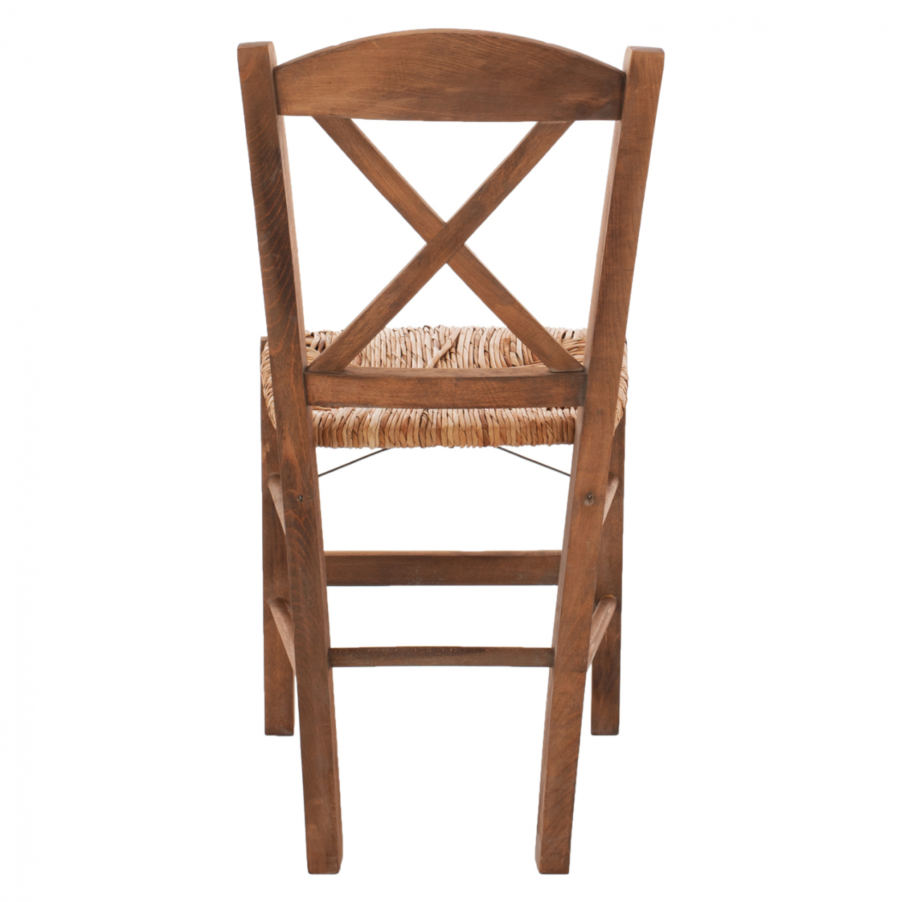 Traditional chair with straw crossed walnut HM10371.01 [6]