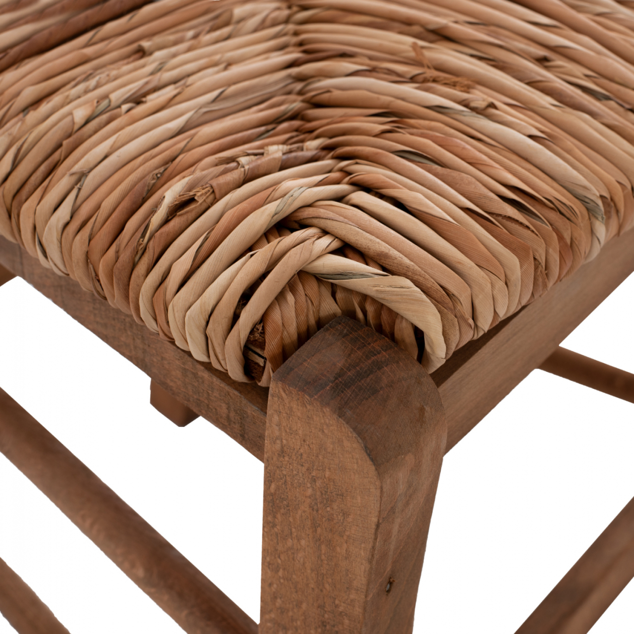 Traditional chair with straw crossed walnut HM10371.01 [9]