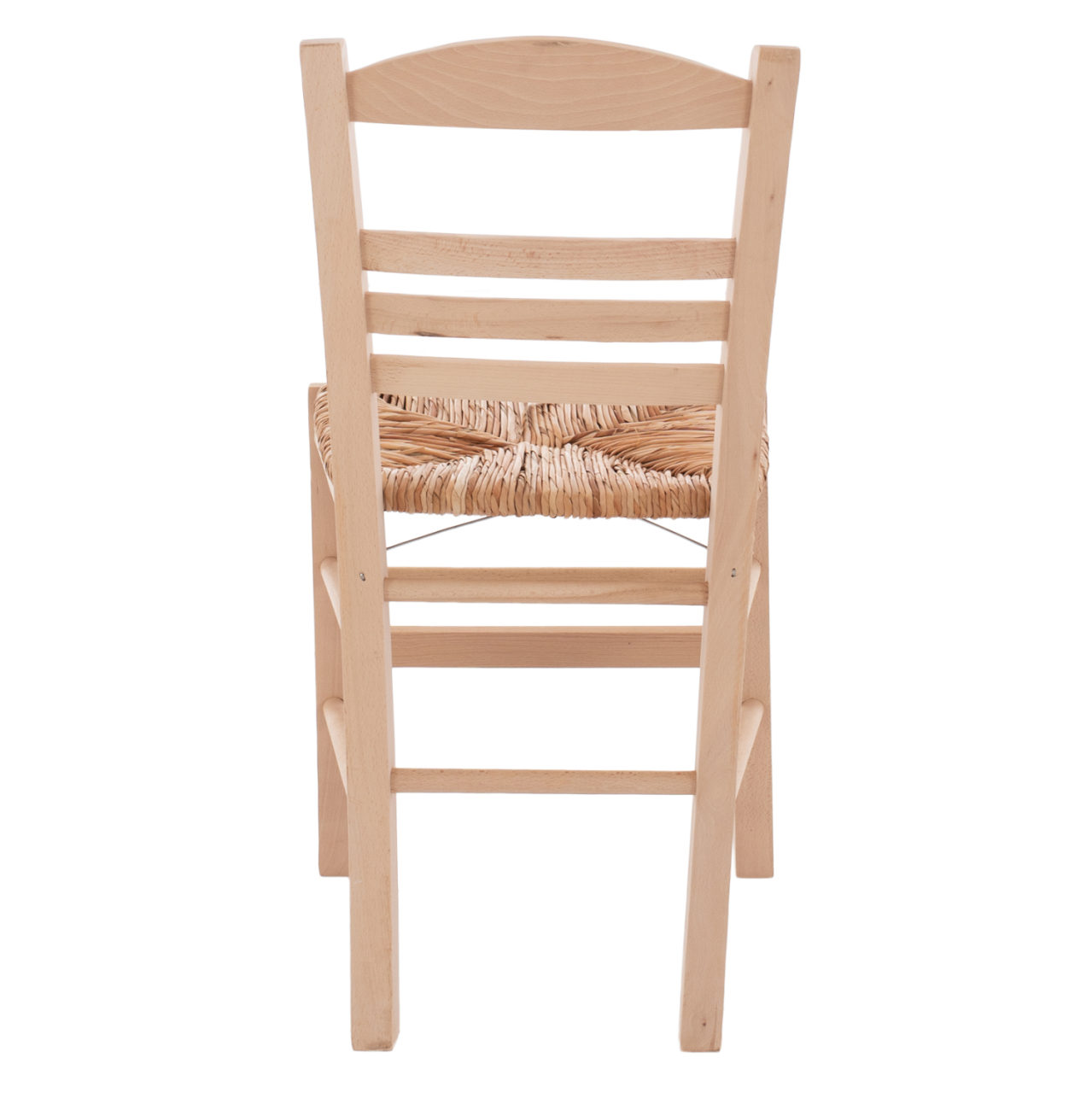 Traditional chair with straw unpainted HM10369.02 [6]