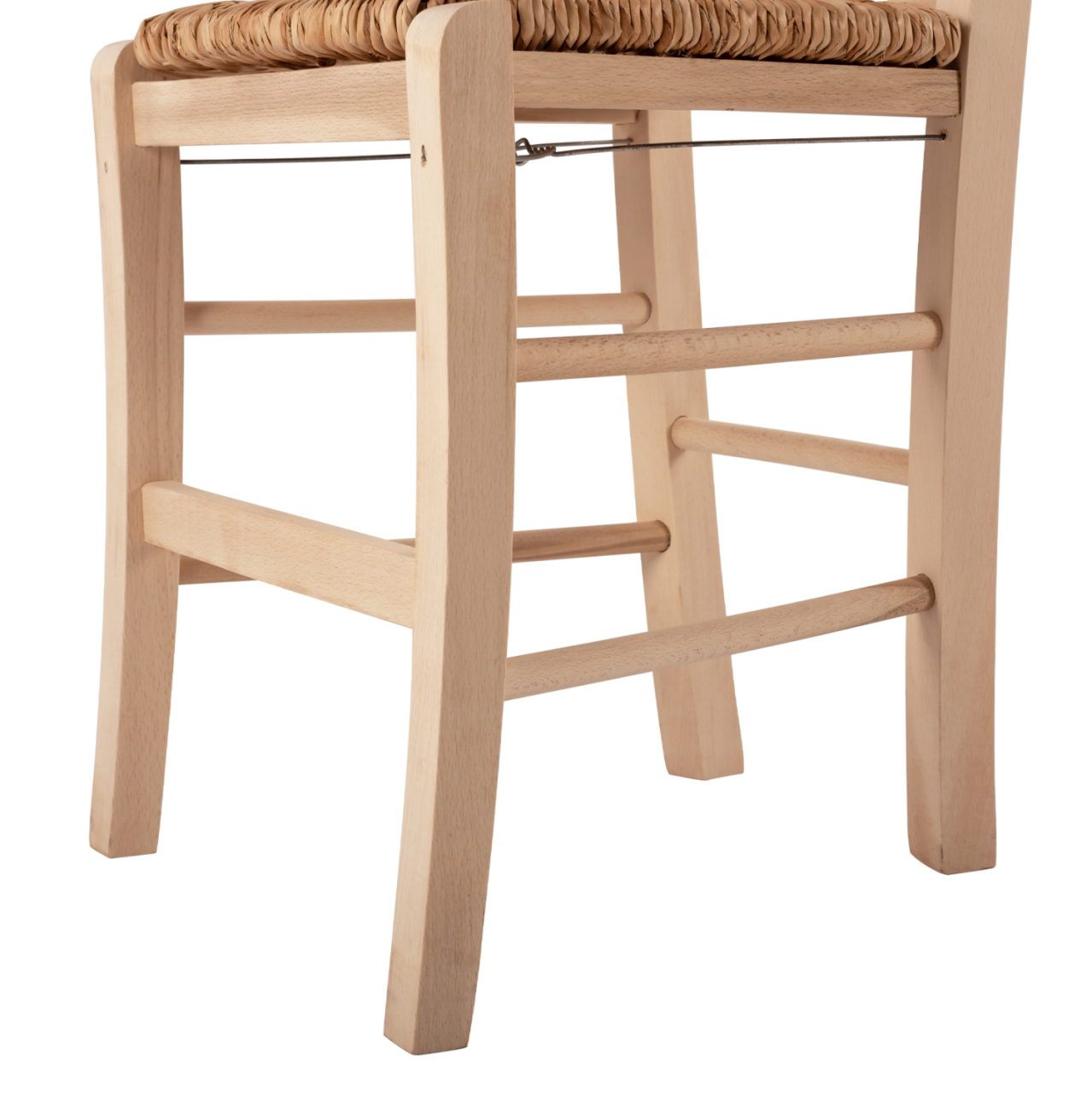 Traditional chair with straw unpainted HM10376.02 [9]