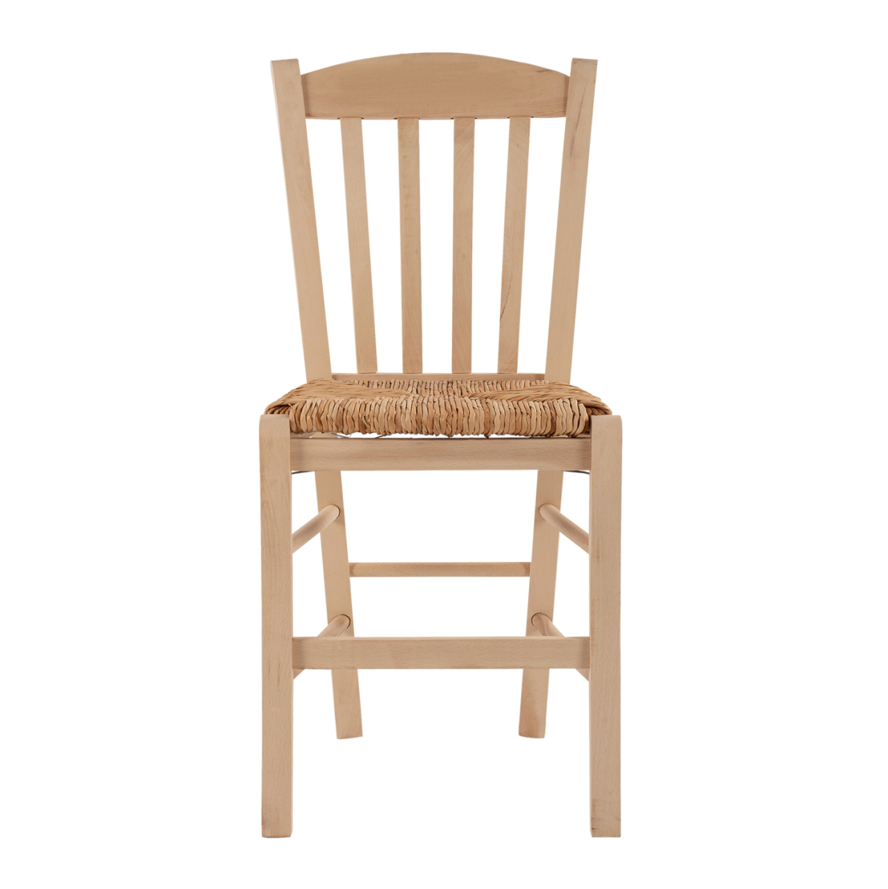 Traditional chair with straw unpainted HM10376.02 [3]