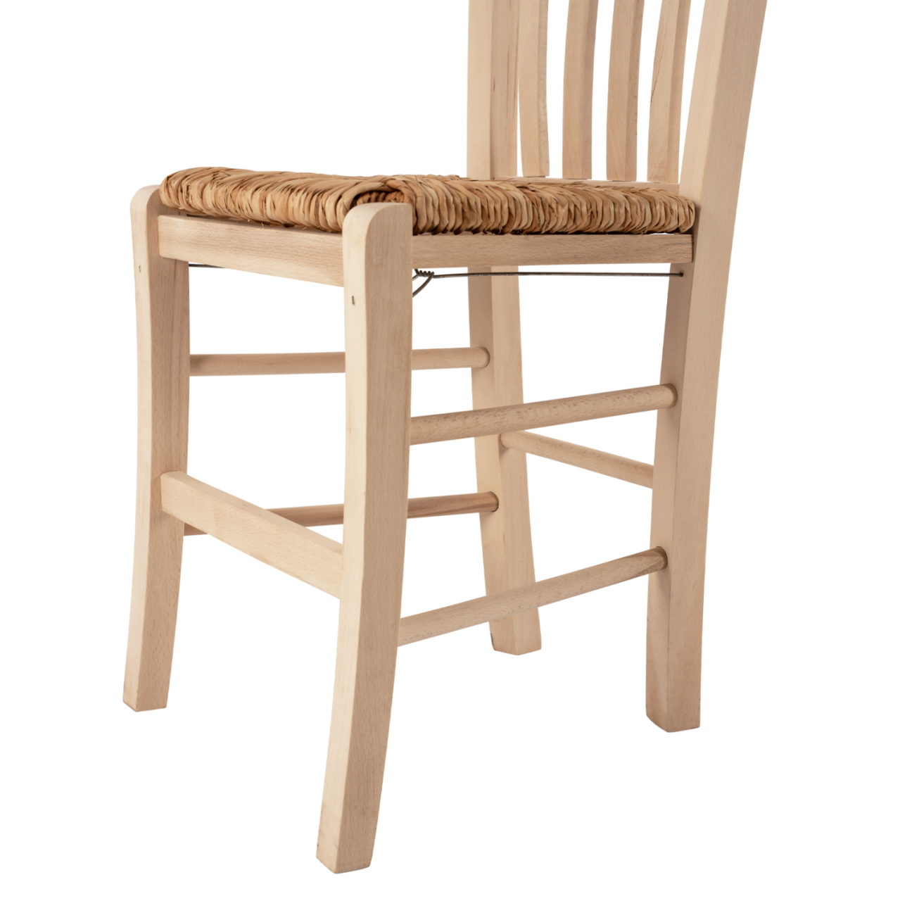 Traditional chair with straw unpainted HM10376.02 [8]