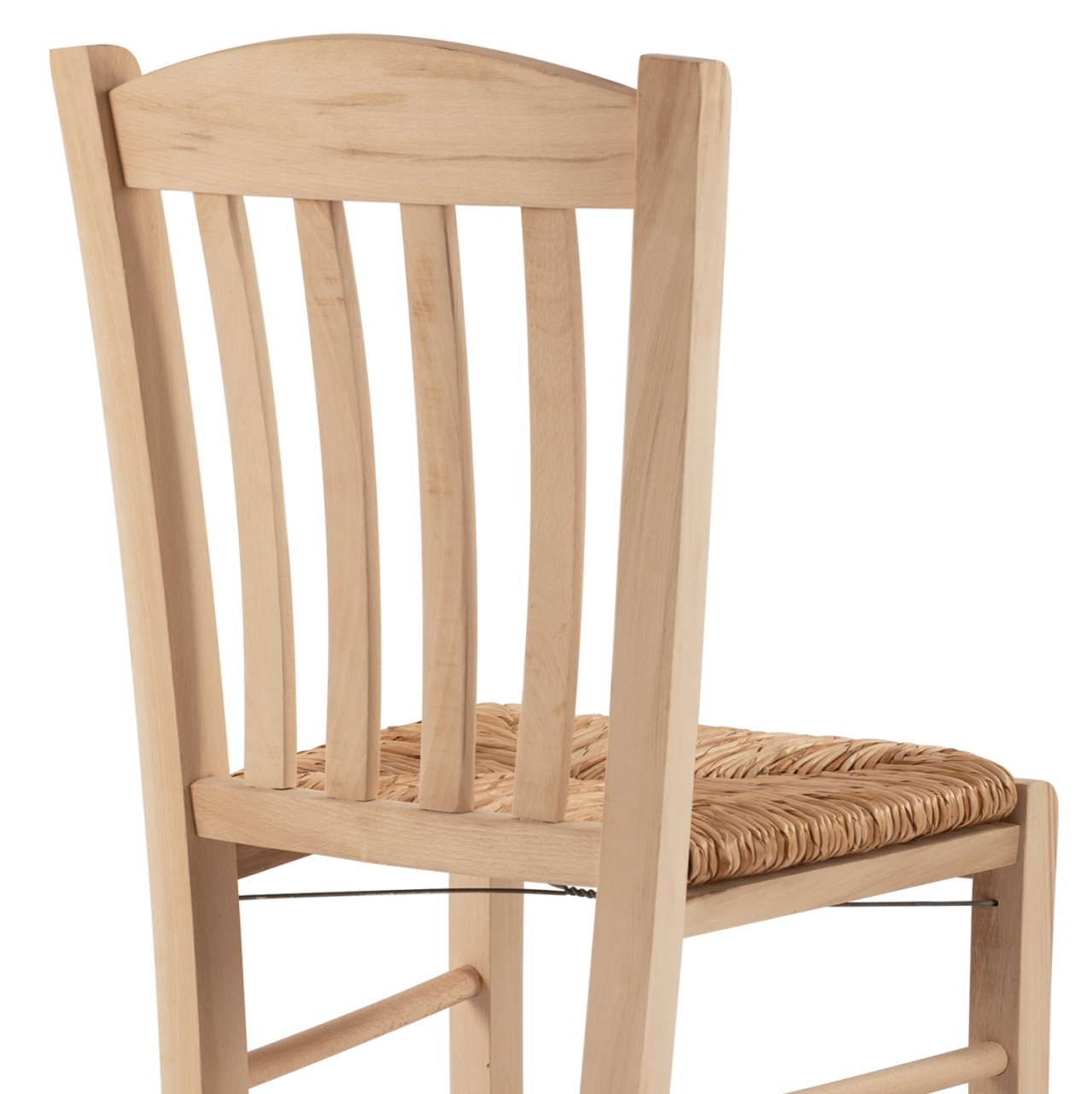 Traditional chair with straw unpainted HM10376.02 [10]