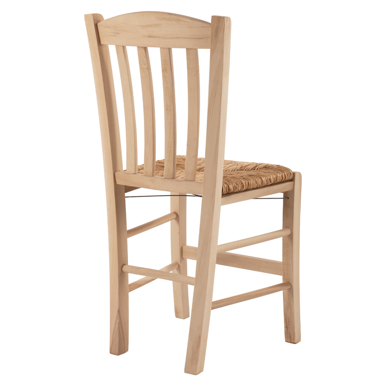 Traditional chair with straw unpainted HM10376.02 [4]