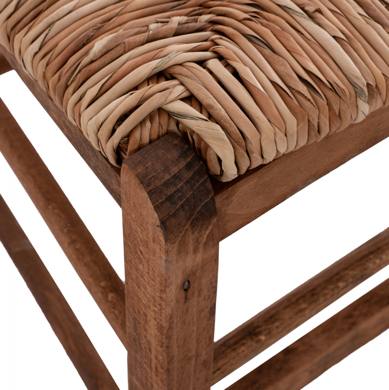 Traditional chair with straw walnut HM10369.01 [9]