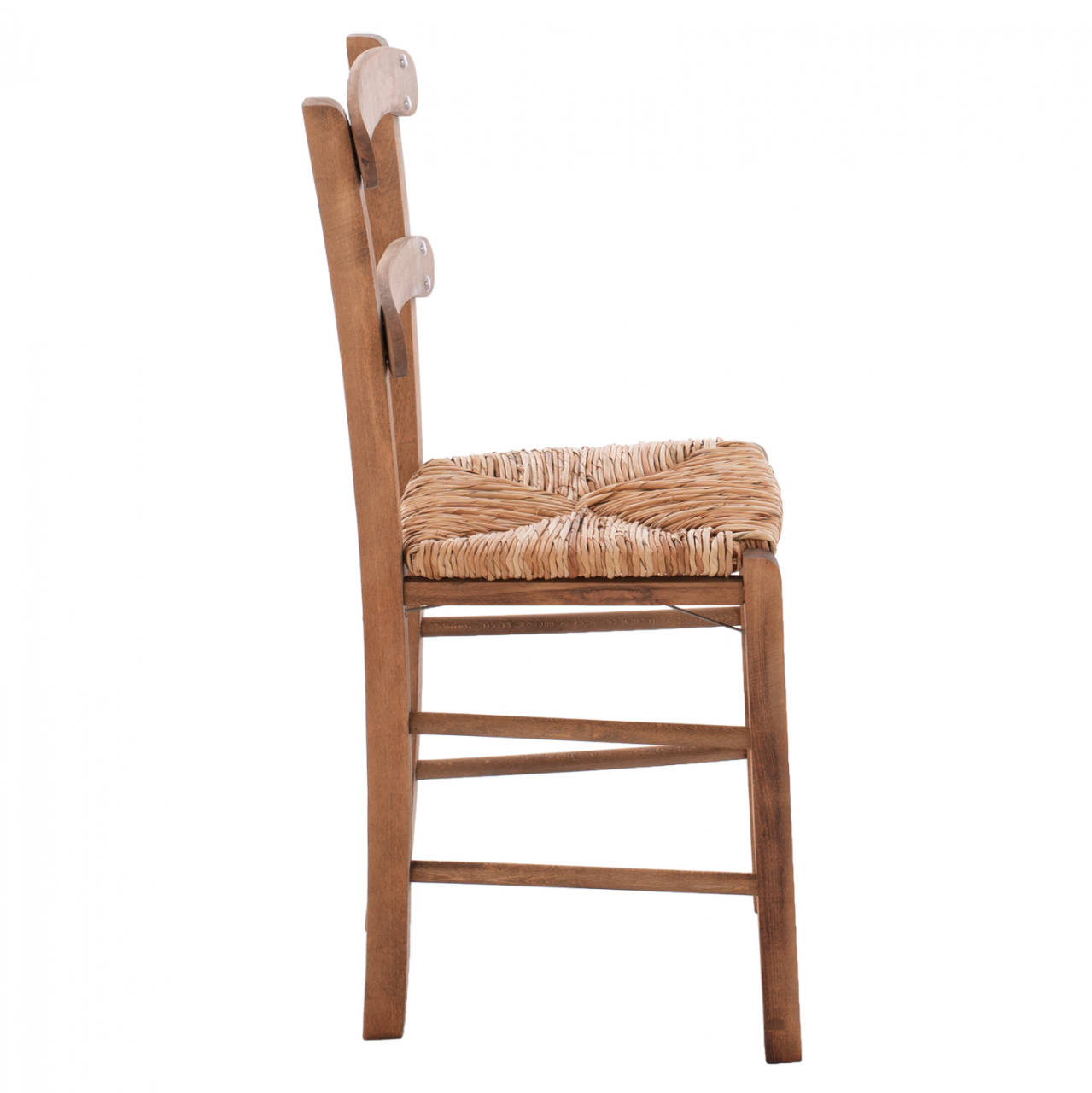 Traditional chair with straw Walnut HM10370.01 [4]