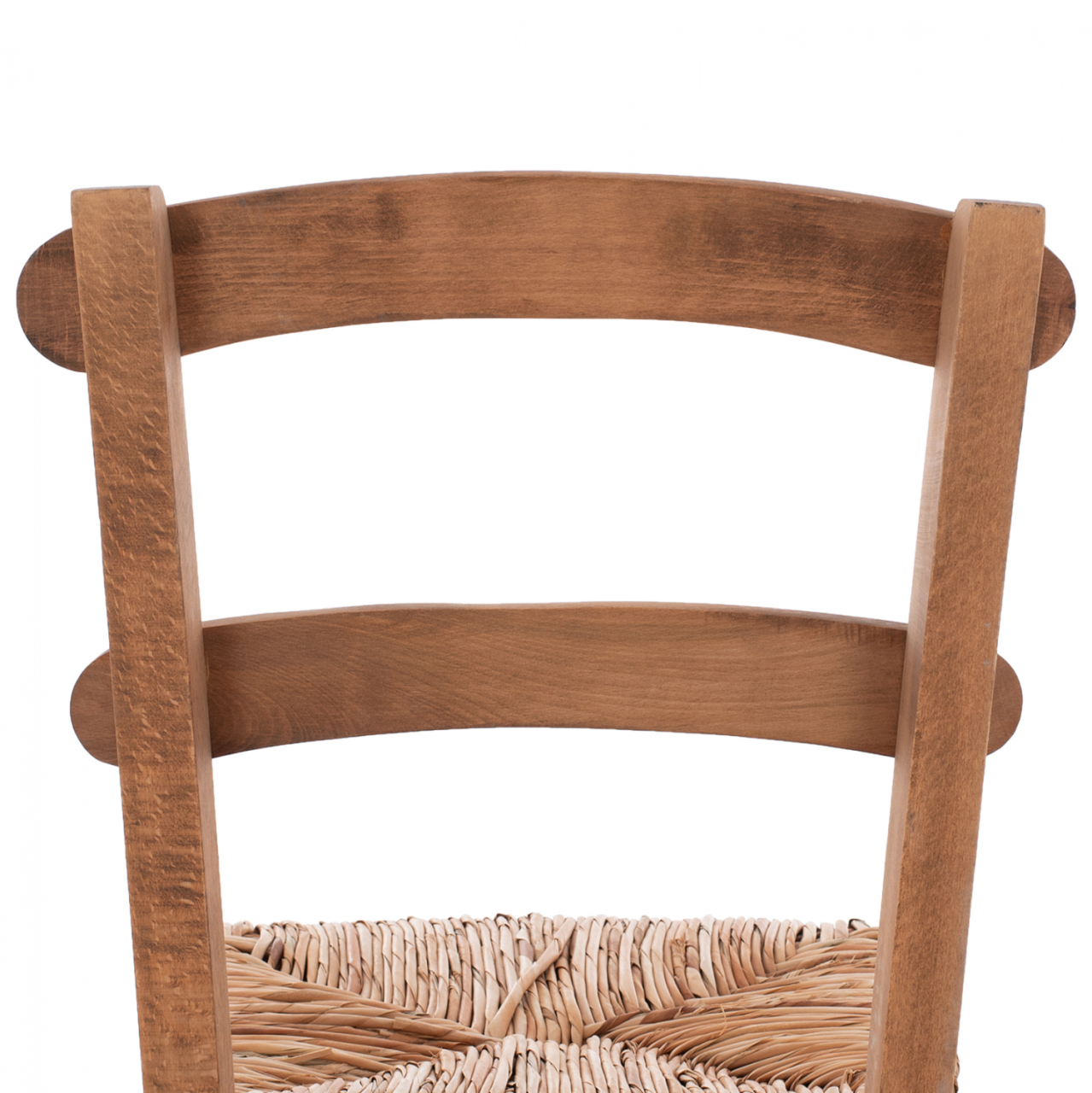 Traditional chair with straw Walnut HM10370.01 [10]