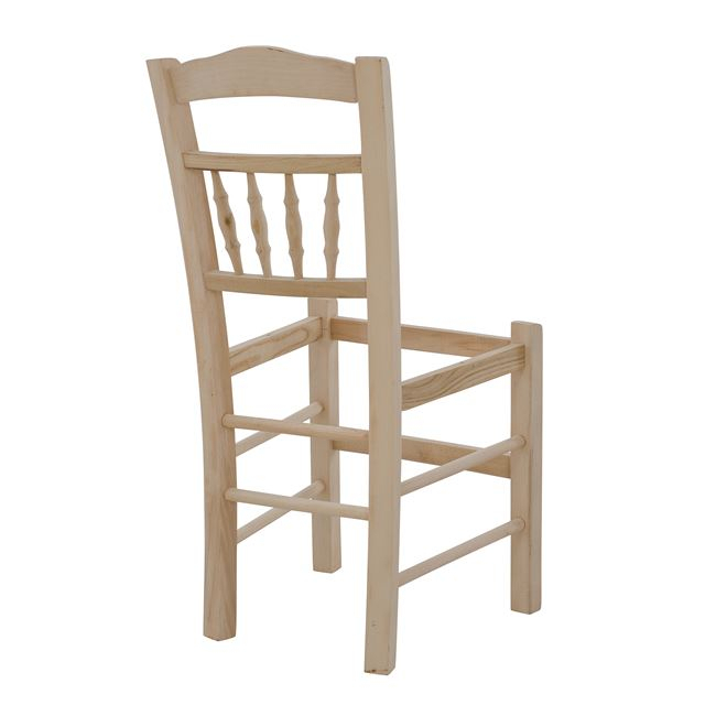 Traditional chair without color frame 41,5x44,5x88,5cm HM8466 [4]
