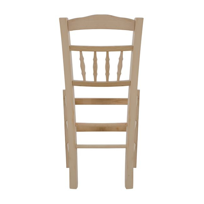 Traditional chair without color frame 41,5x44,5x88,5cm HM8466 [5]