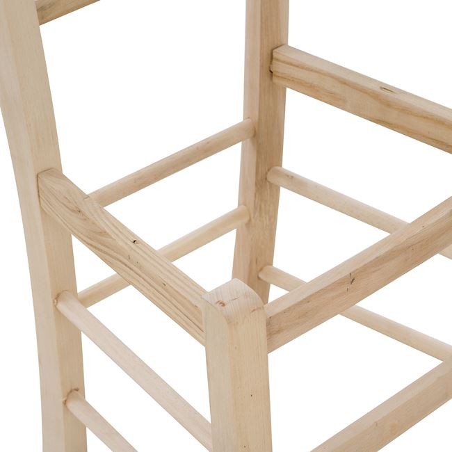 Traditional chair without color frame 41,5x44,5x88,5cm HM8466 [7]