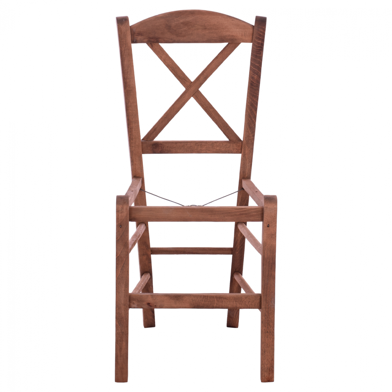 TRADITIONAL COFFEE SHOP CHAIR AUGGIE ΗΜ5577.01 BEECH WOOD WITH IMPREGNATION IN WALNUT 40x48x88Hcm [3]