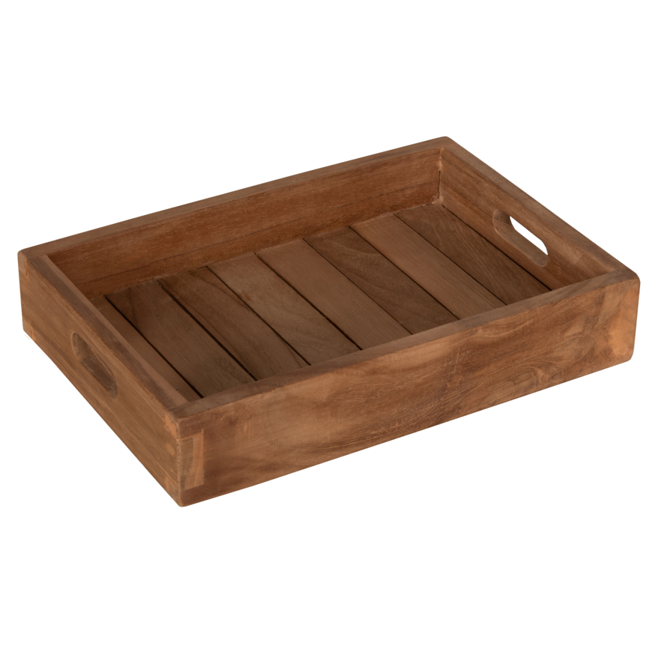 TREY SET 3PCS HM7894 TEAK WOOD IN NATURAL COLOR 39x29x7cm. [8]