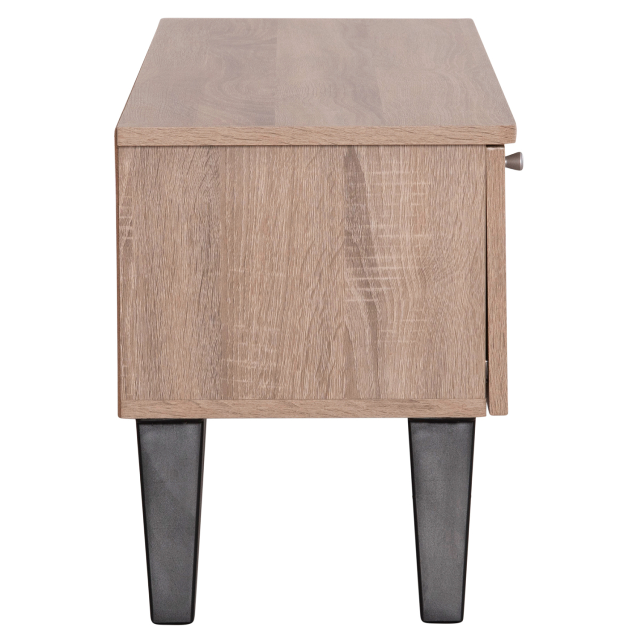 TV FURNITURE IREN HM2481.01 MELAMINE IN SONAMA OAK-BLACK 120x32,5-34x41Hcm. [4]