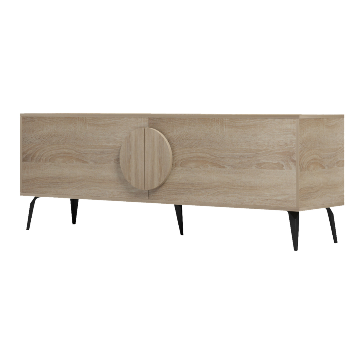 TV FURNITURE SAVORE HM18369.01 MELAMINE IN SONAMA 140Χ35.5Χ51Hcm. [5]