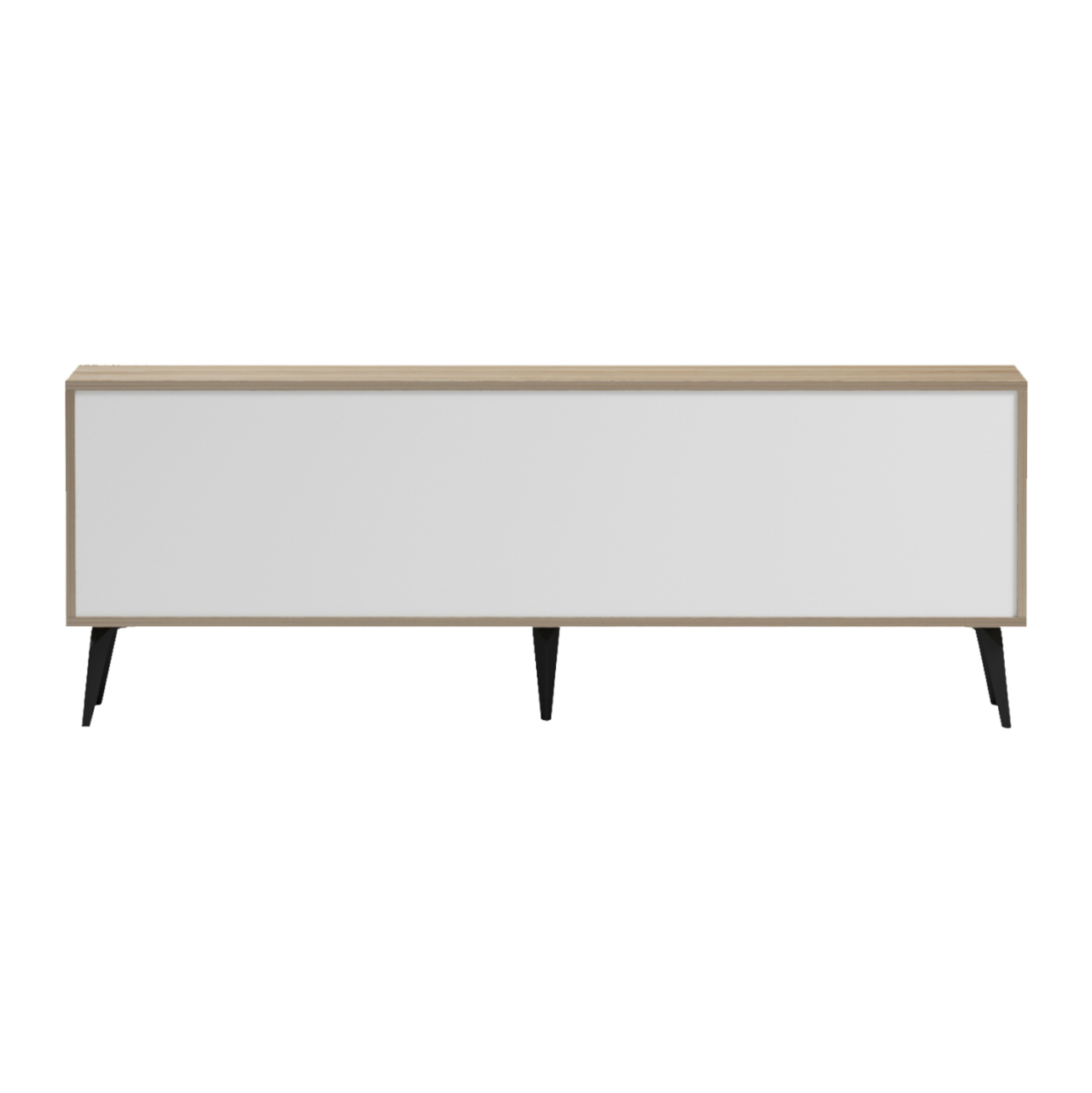 TV FURNITURE SAVORE HM18369.11 MELAMINE IN SONAMA/WHITE 140Χ35.5Χ51Hcm. [6]