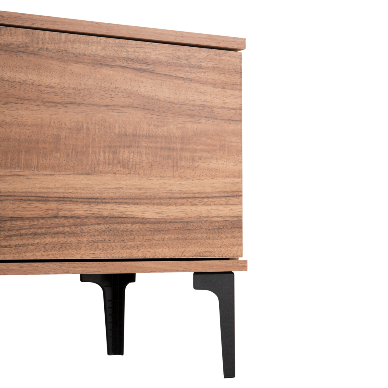 TV FURNITURE SERIES HARRY HM18008.01 MELAMINE IN NATURAL WOOD COLOR AND BLACK 200x40x47,5Hcm. [8]