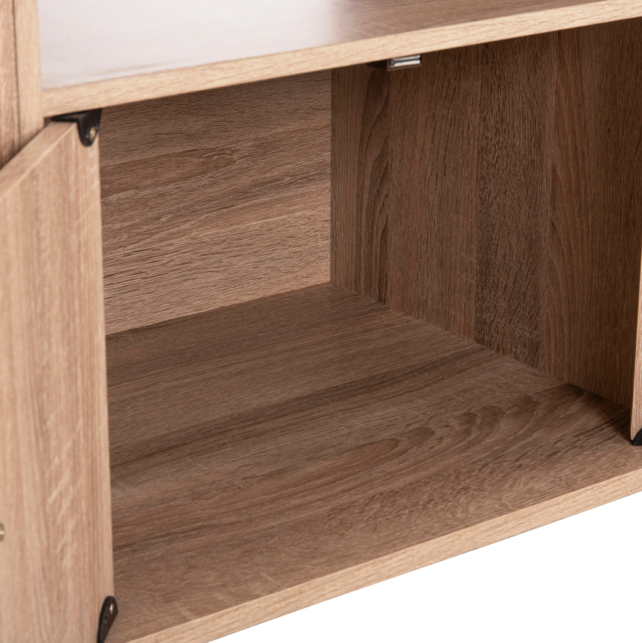 TV STAND/CABINET CLUSE HM2404.20 MELAMINE IN SONAMA OAK COLOR 80x40x57,5Hcm. [8]