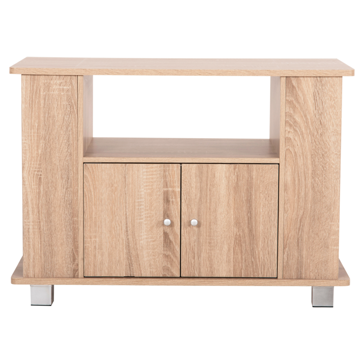 TV STAND/CABINET CLUSE HM2404.20 MELAMINE IN SONAMA OAK COLOR 80x40x57,5Hcm. [3]