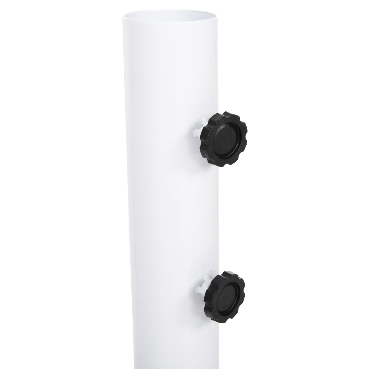 UMBRELLA BASE Φ60mm x 51Hcm.METAL GROUND BOLT FOR POLE UP TO Φ60mm FB96011 WHITE [5]
