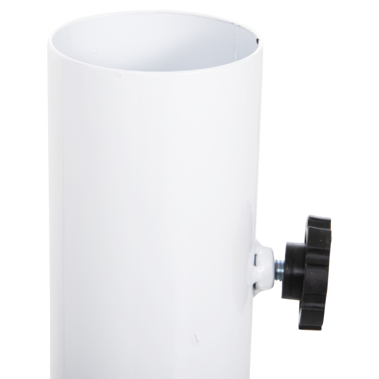 UMBRELLA BASE Φ60mm x 51Hcm.METAL GROUND BOLT FOR POLE UP TO Φ60mm FB96011 WHITE [6]