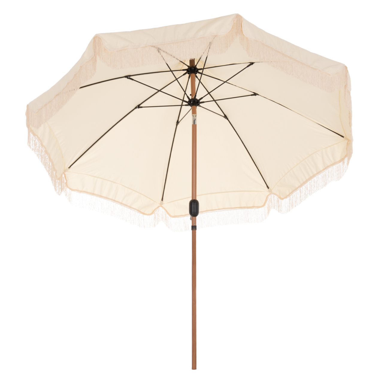 UMBRELLA LADIN HM6550 HEAT TRANSFER STEEL--ECRU SHADE Φ270x270Hcm. [5]