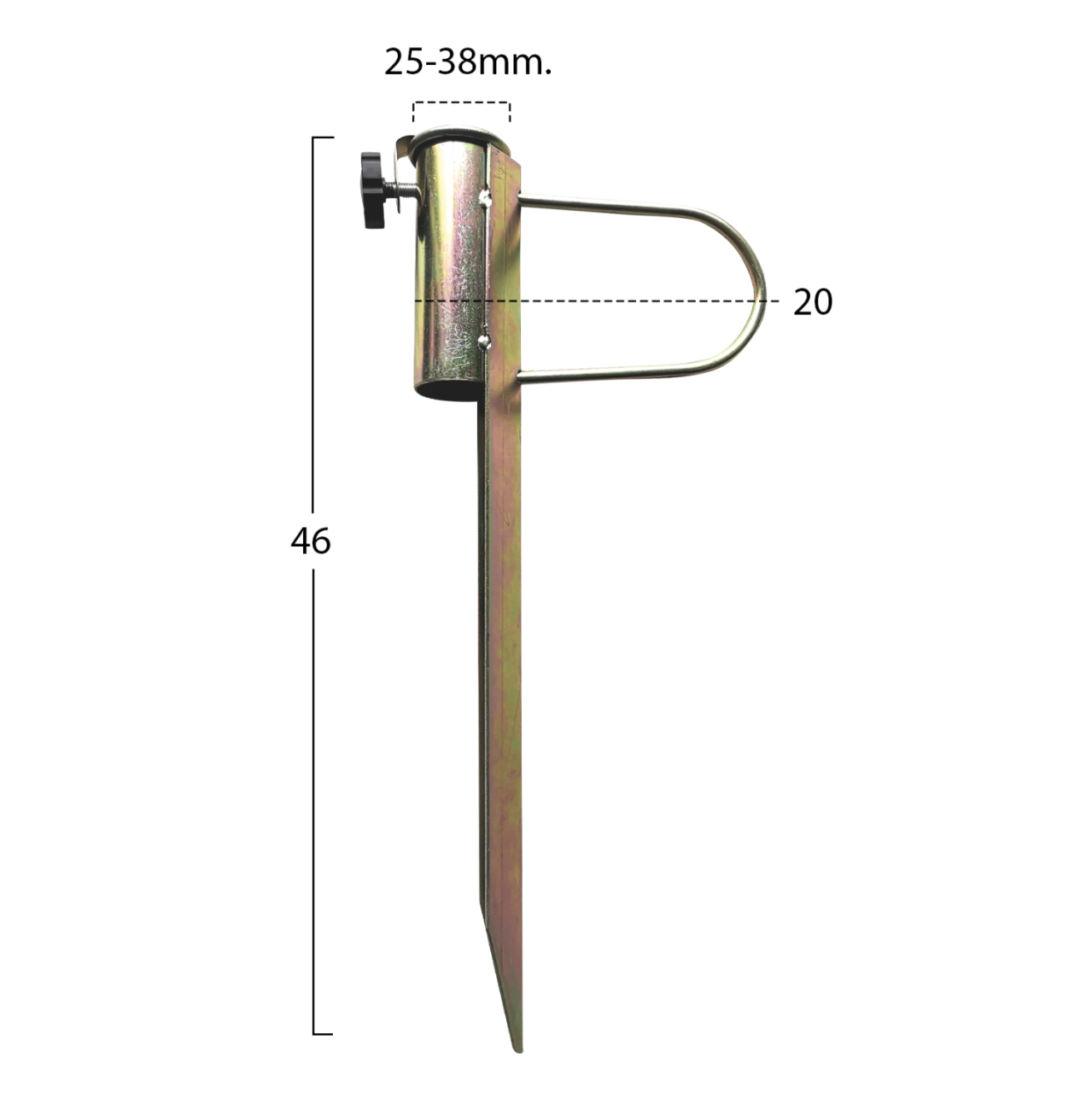 Umbrella's base from steel HM6027 [2]