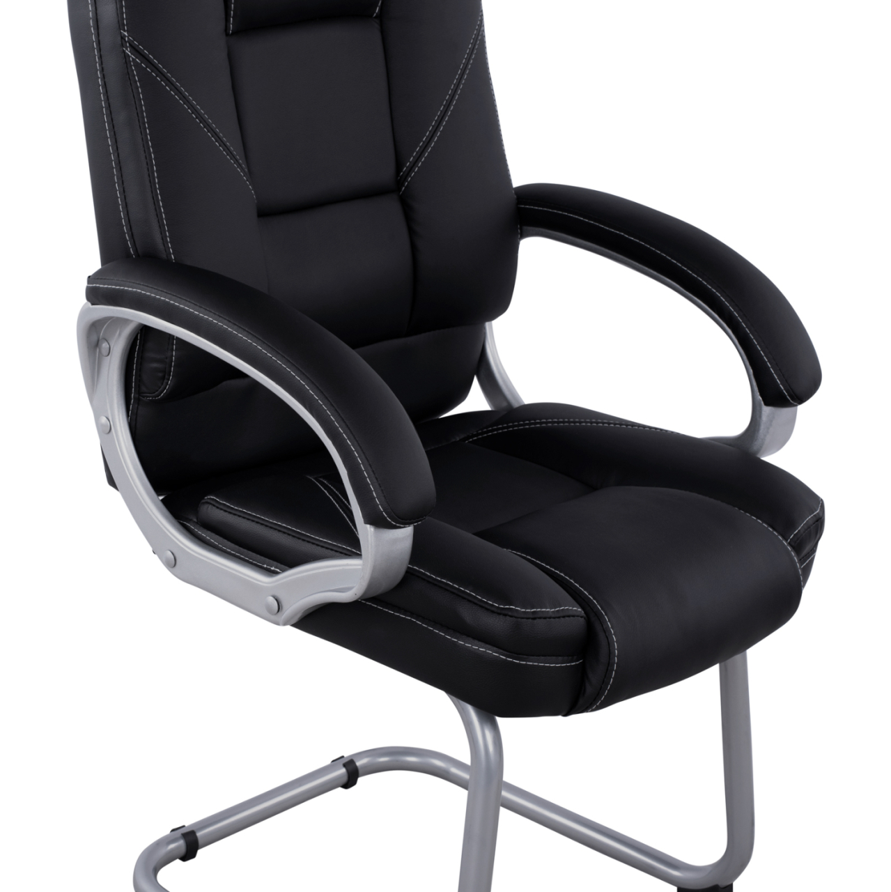 Visitor's chair with Black PU HM1144.01 63x67x112 cm [8]