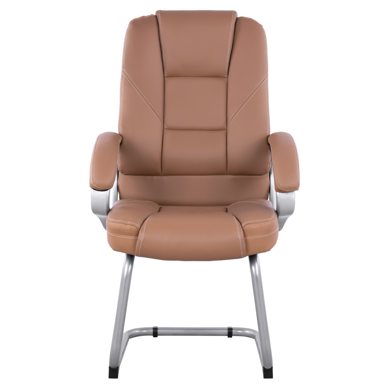 Visitor's chair with PU Camel Sora HM1144.09 63x67x112 cm [3]