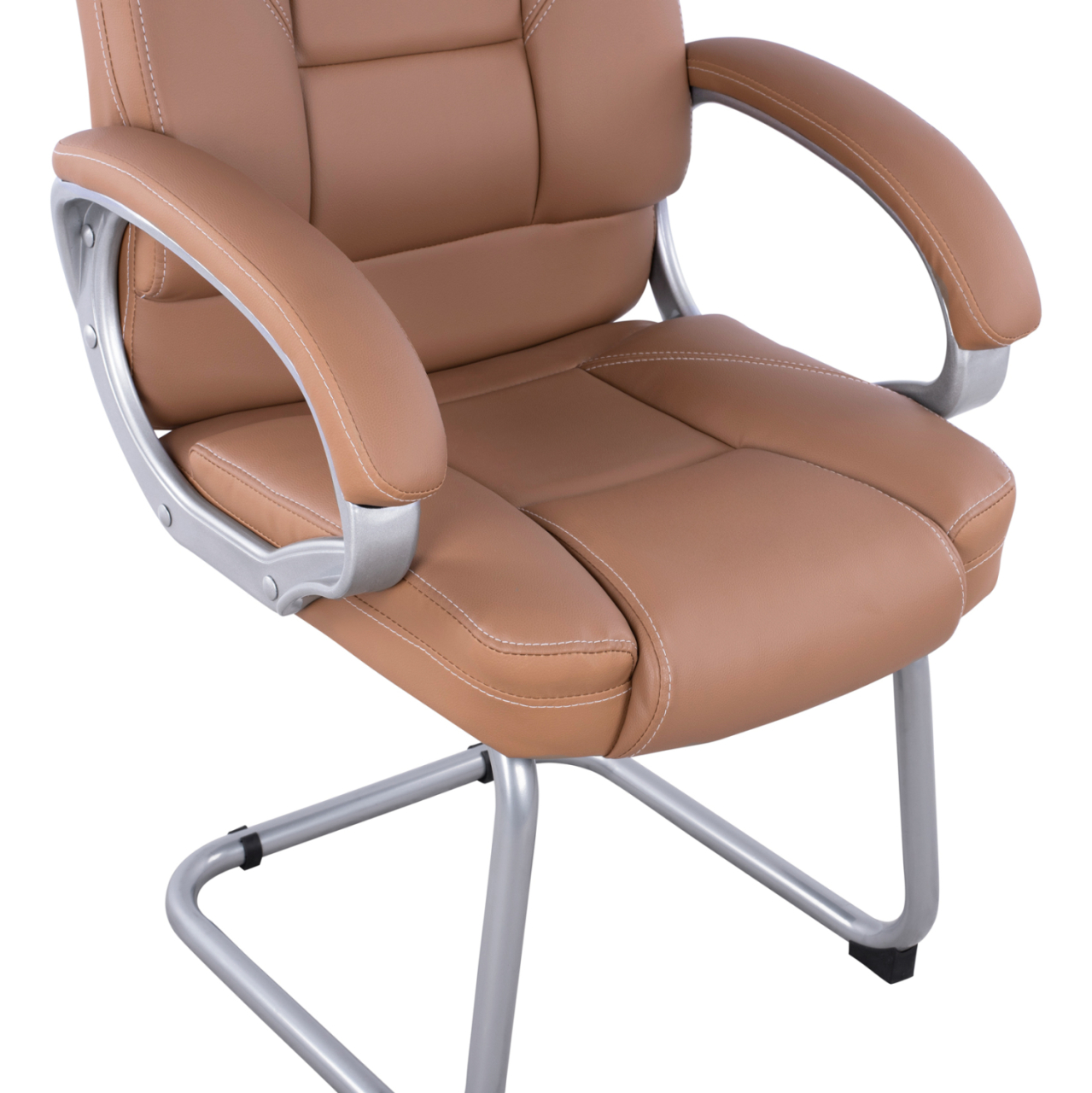 Visitor's chair with PU Camel Sora HM1144.09 63x67x112 cm [8]
