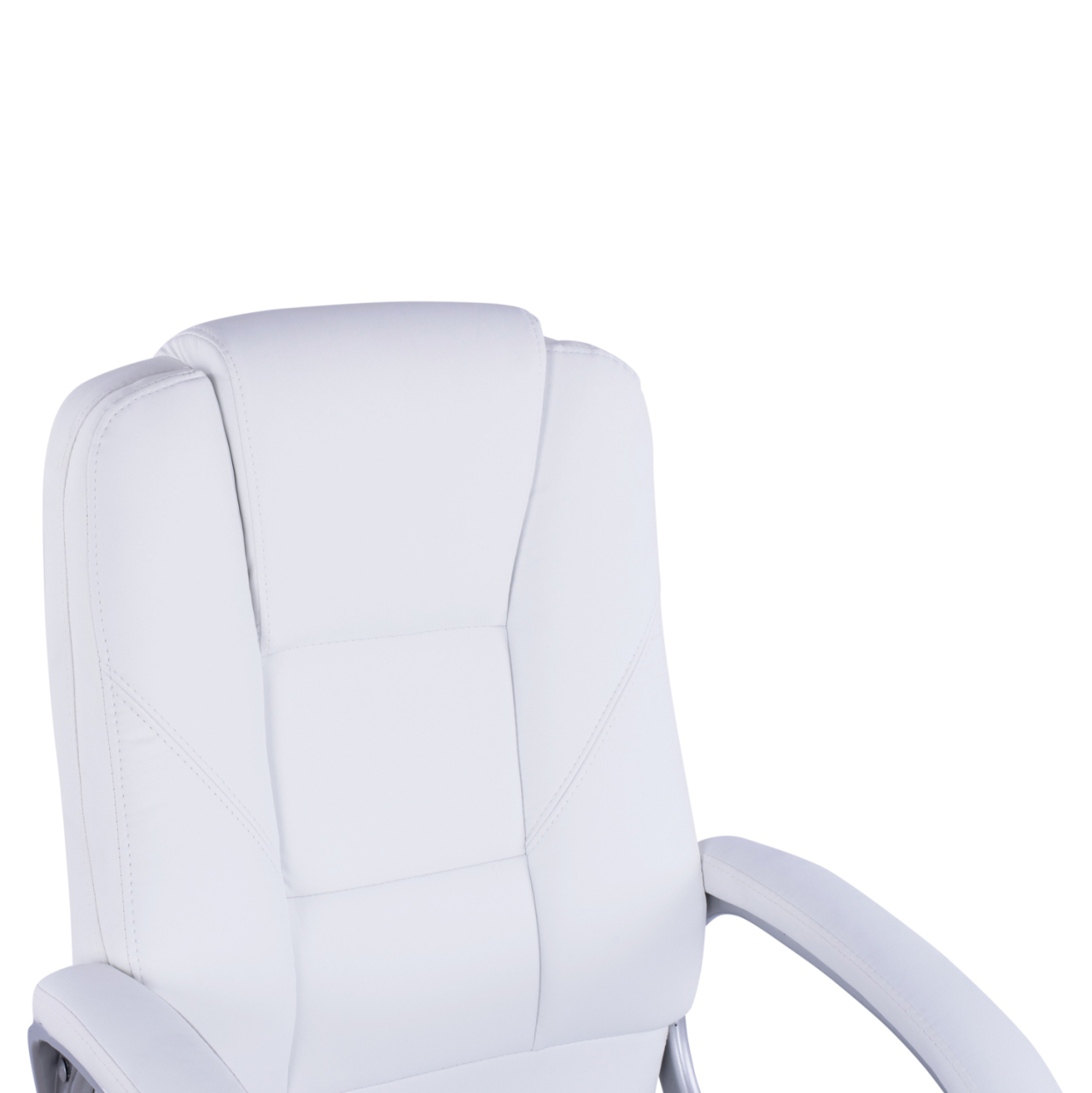 Visitor's chair with white PU Sora HM1144.02 63x67x112 cm [7]