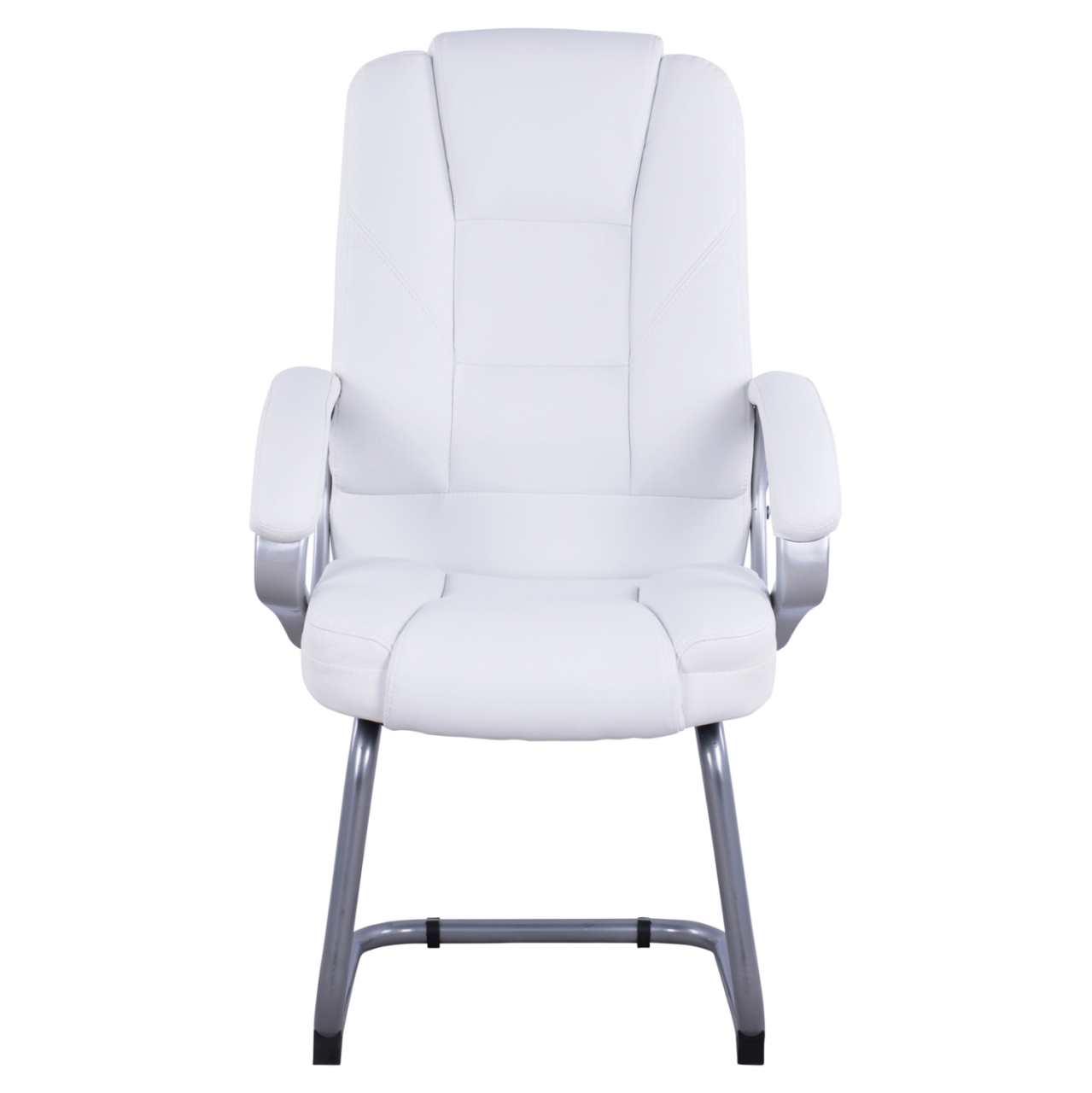 Visitor's chair with white PU Sora HM1144.02 63x67x112 cm [3]