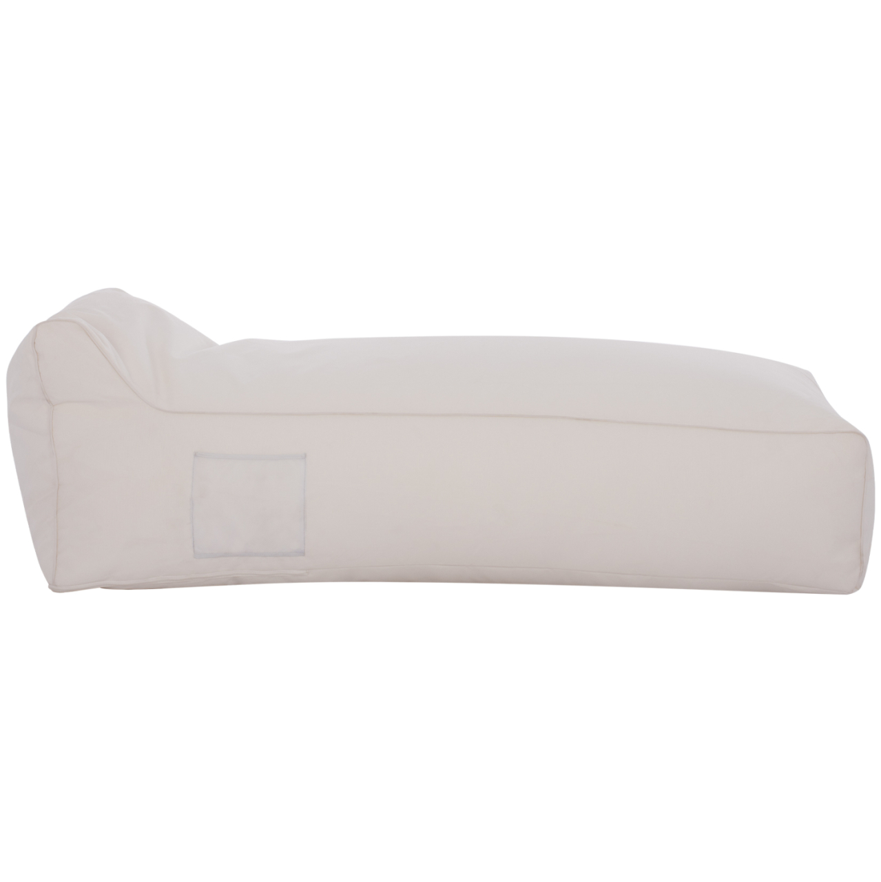 ΠΟΥΦ ΞΑΠΛΩΣΤΡΑ WADELIN HM5774.11 ΜΕ TEXTILINE ΛΕΥΚΟ 190x80x40-60Υ εκ. [3]