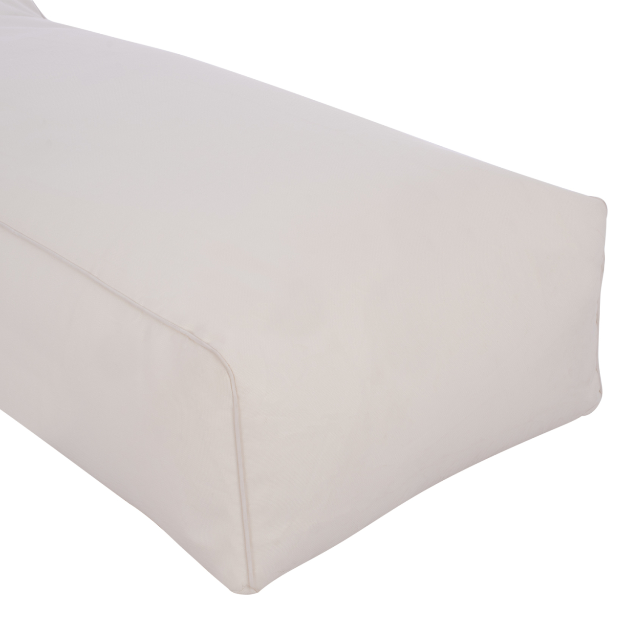 ΠΟΥΦ ΞΑΠΛΩΣΤΡΑ WADELIN HM5774.11 ΜΕ TEXTILINE ΛΕΥΚΟ 190x80x40-60Υ εκ. [6]