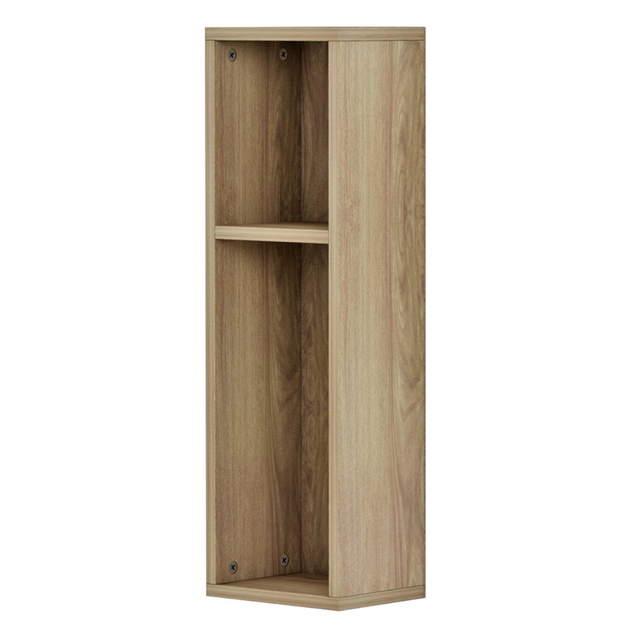 WALL BEDSIDE STAND BONEN HM9070.11 MELAMINE IN NATURAL 20x15x65Hcm. [4]