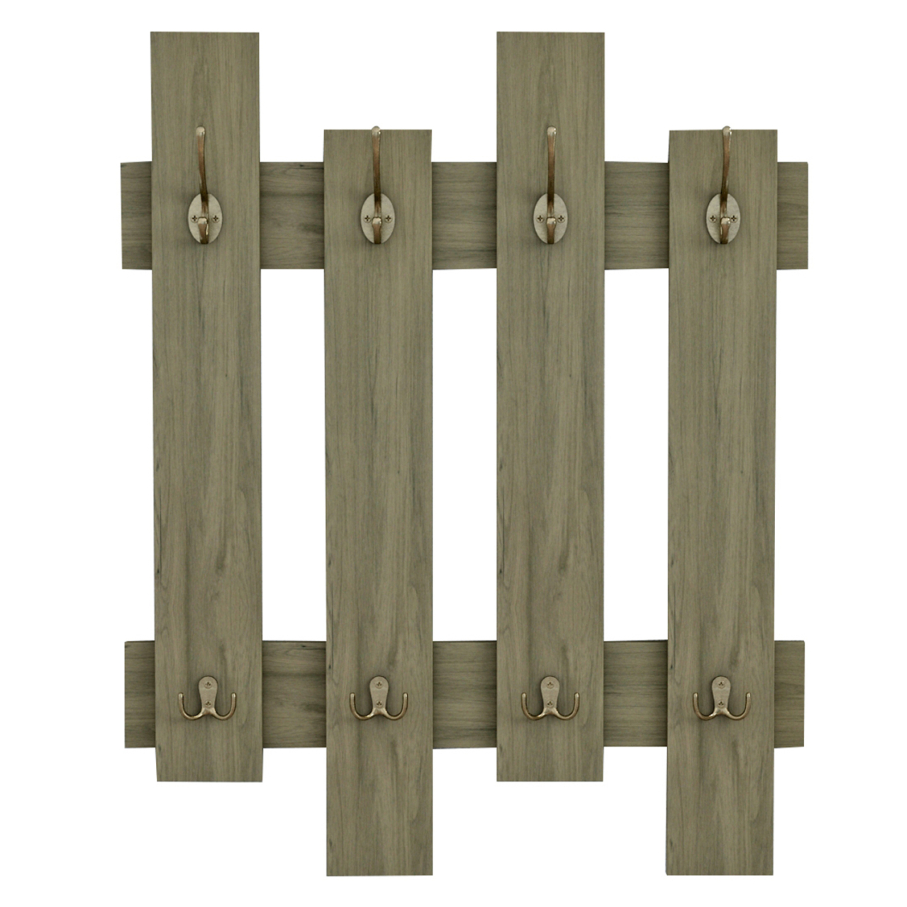 WALL COAT HANGER WESSON HM8940.12 MELAMINE IN OLIVE GREEN 64x4x79Hcm. [3]